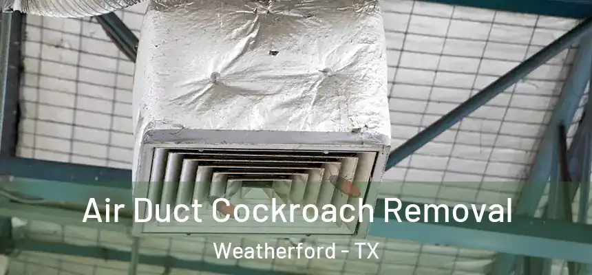  Air Duct Cockroach Removal Weatherford - TX